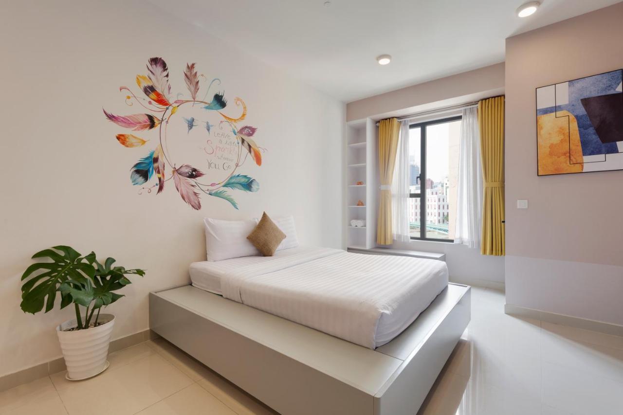 Smile Home Tresor Apartment - Modern Comfortable Ho Si Minh-város Kültér fotó