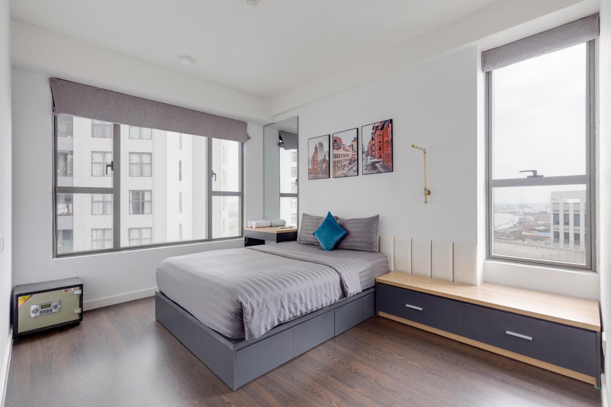 Smile Home Tresor Apartment - Modern Comfortable Ho Si Minh-város Kültér fotó
