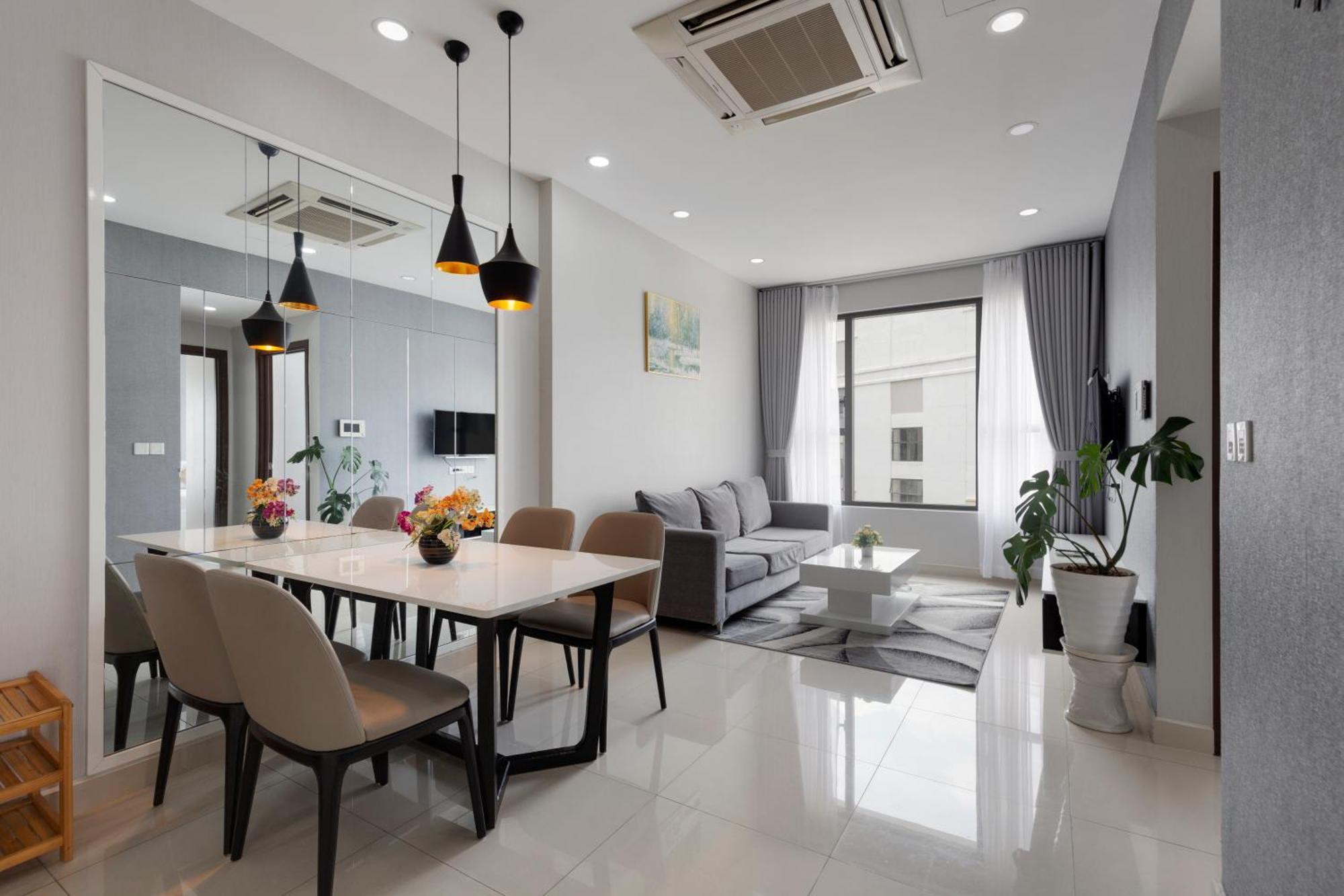 Smile Home Tresor Apartment - Modern Comfortable Ho Si Minh-város Kültér fotó