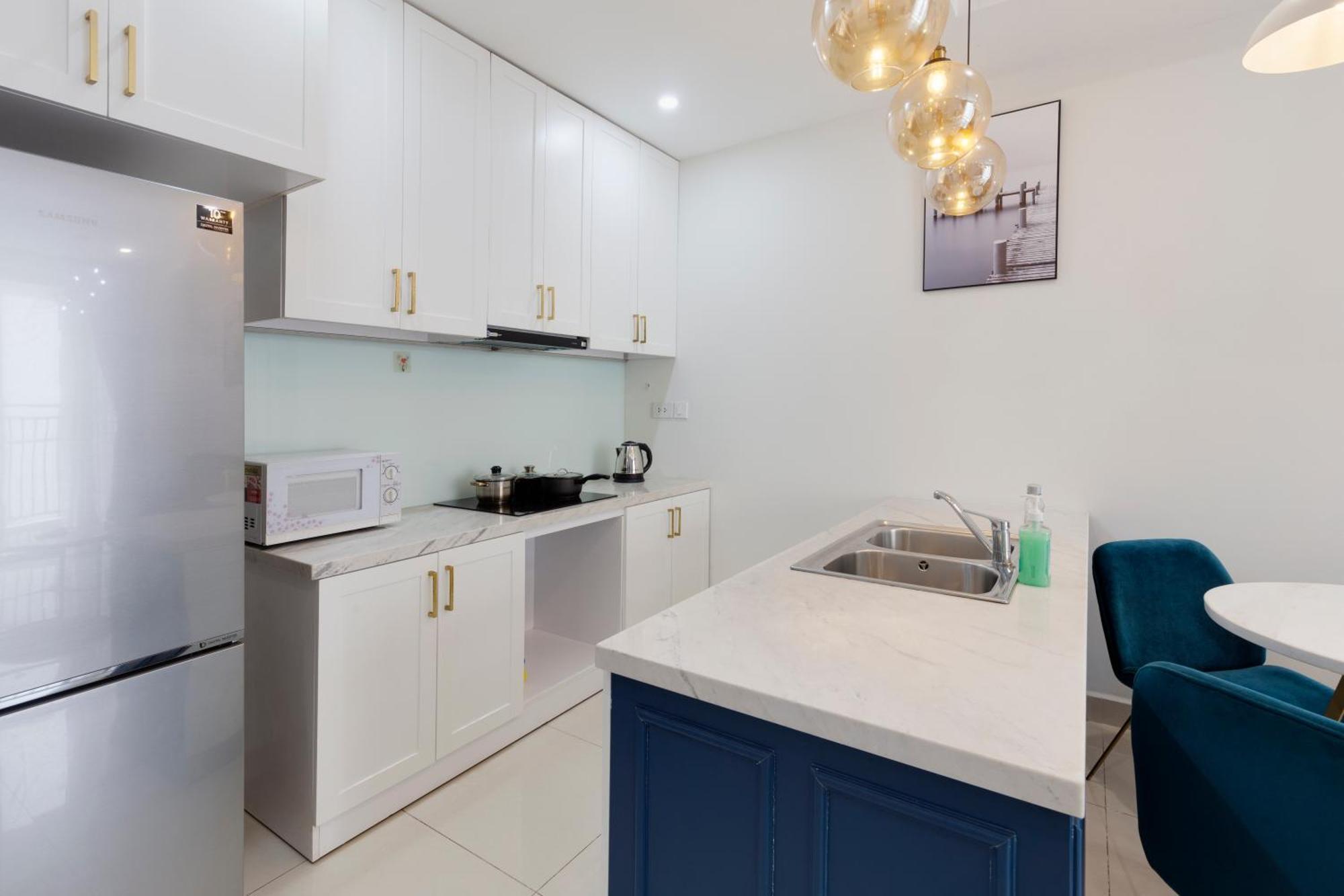 Smile Home Tresor Apartment - Modern Comfortable Ho Si Minh-város Kültér fotó
