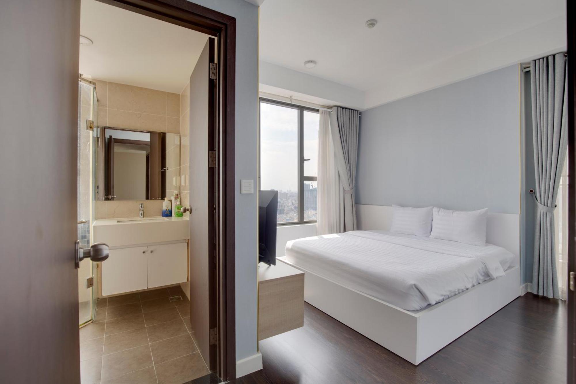 Smile Home Tresor Apartment - Modern Comfortable Ho Si Minh-város Kültér fotó