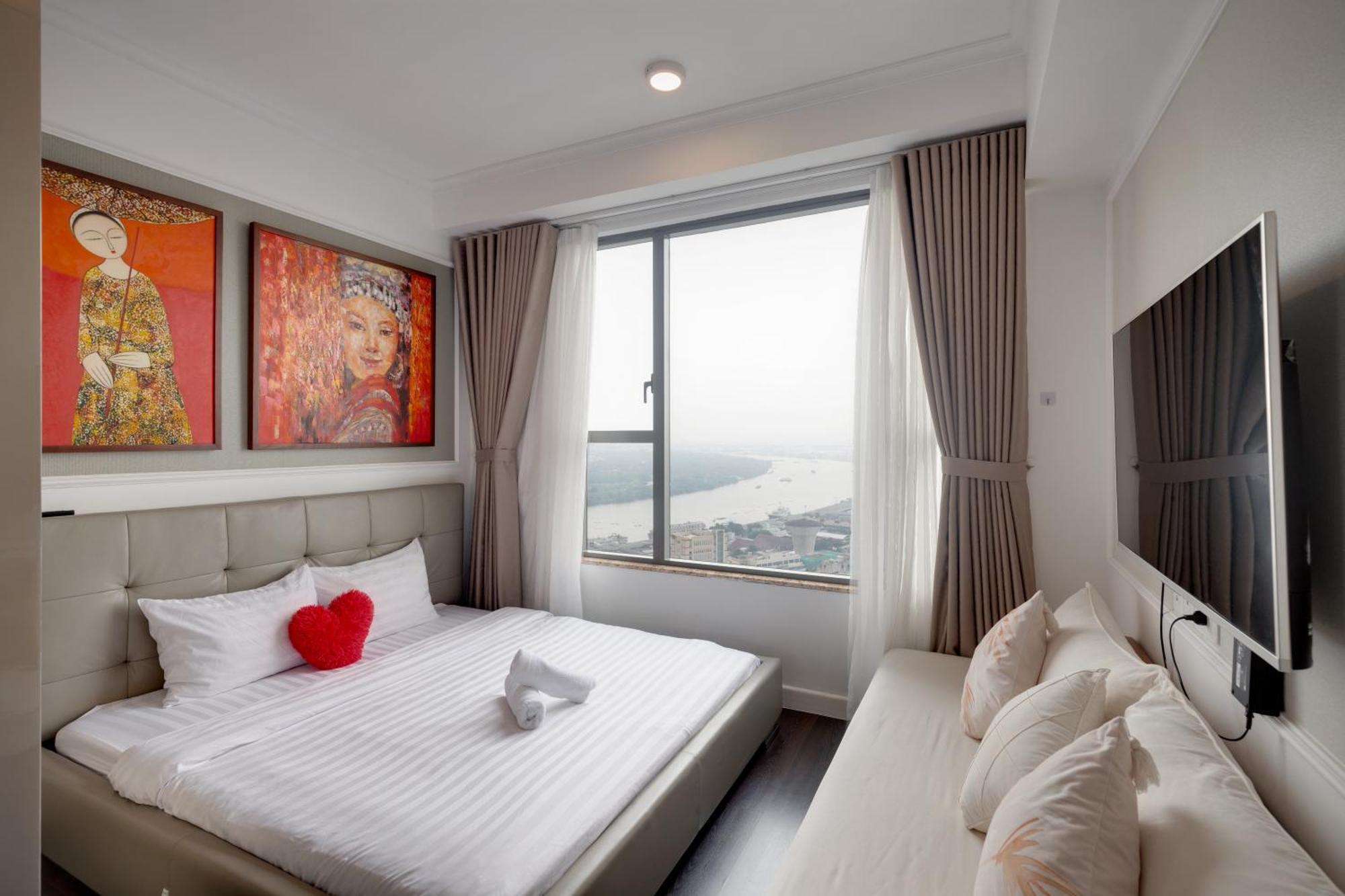 Smile Home Tresor Apartment - Modern Comfortable Ho Si Minh-város Kültér fotó