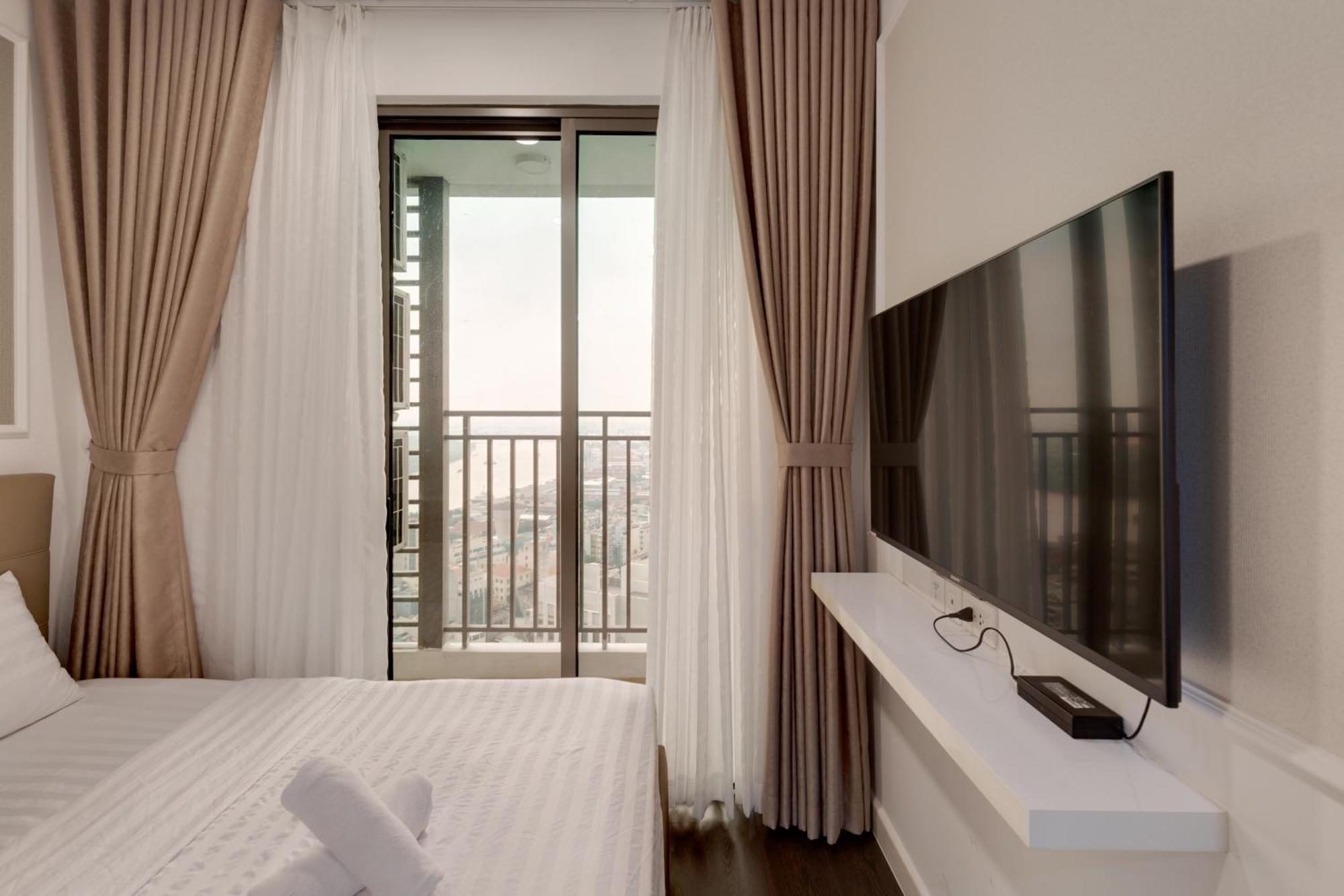 Smile Home Tresor Apartment - Modern Comfortable Ho Si Minh-város Kültér fotó