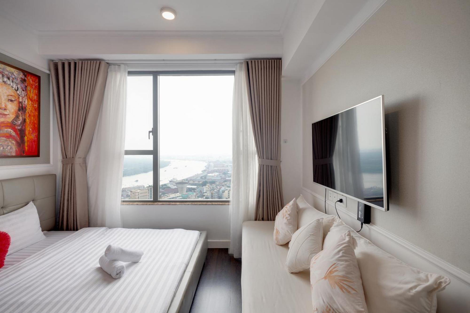 Smile Home Tresor Apartment - Modern Comfortable Ho Si Minh-város Kültér fotó